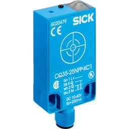 Sensor capacitivo CQ, 4mm ... 25mm, No enrasado, Cable CC de 4 hilo, M12 4P