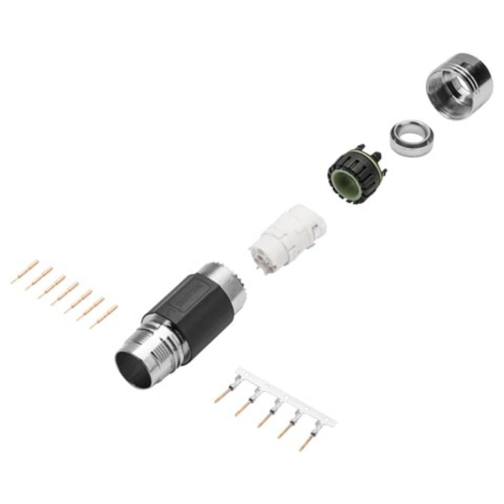 Conector potencia y señales, M17, 10P, SPEED-CONNECT, prolongación