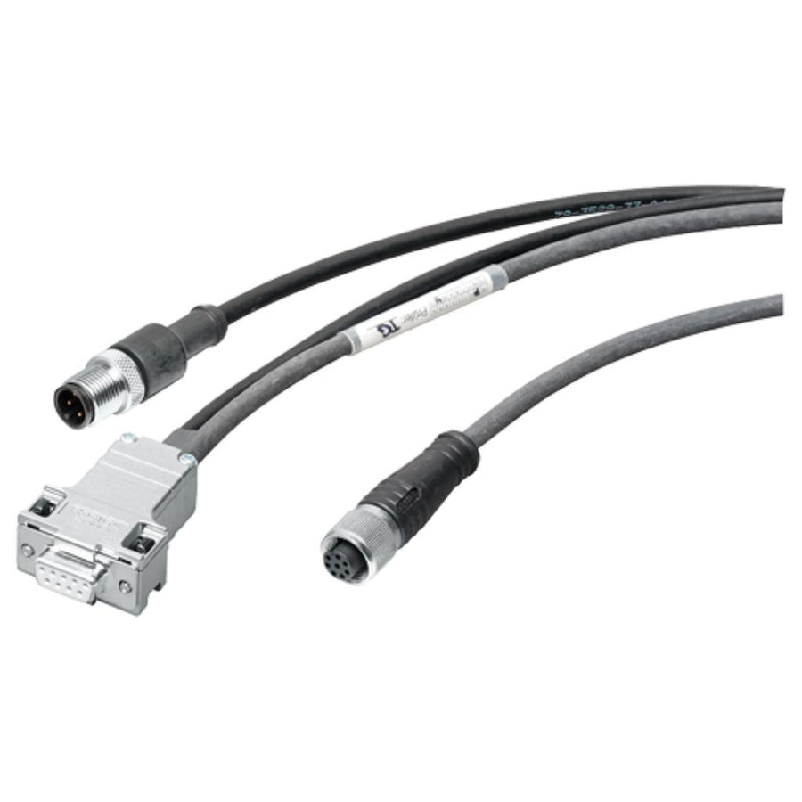 conn. Cable RS232, SUB-D/M12/M12, 5m