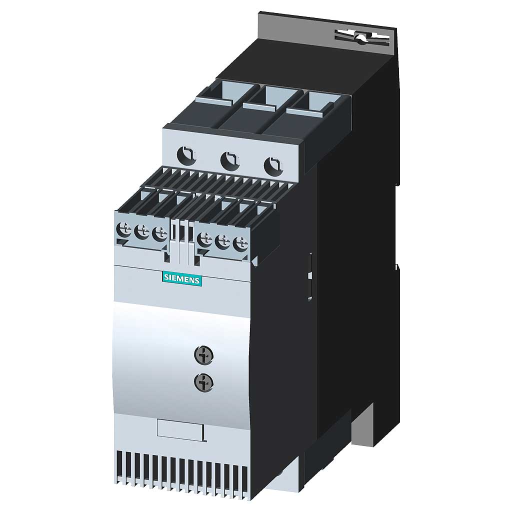 Arrancador suave SIRIUS, S2, 72A, 37kW, 24V, tornillo