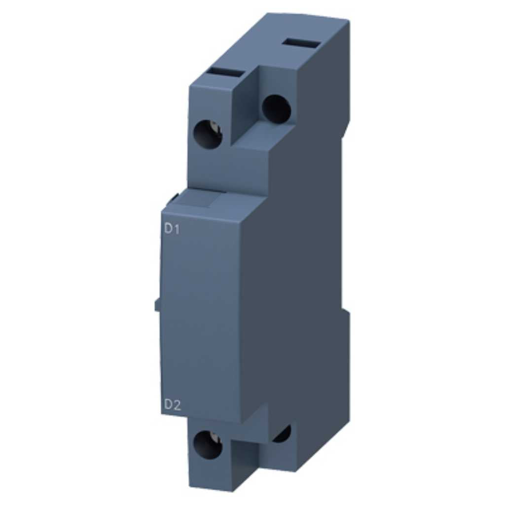 Disparador de mínima tensión AC 500 V/50 Hz, AC 575 V/60 Hz con conexión de tornillo para interru...