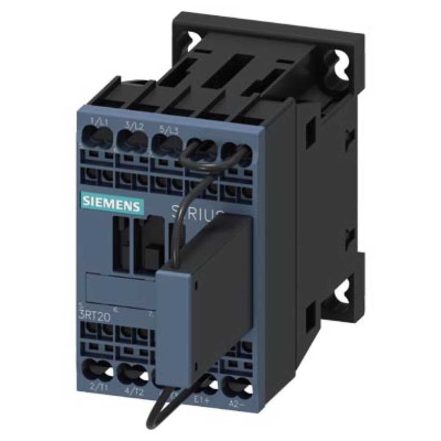 Contactor para ferrocarriles, AC-3e/AC-3, 16 A, 7,5 kW/400 V, 3 polos, 24 V DC, 0,7-1,25* Uc, con...