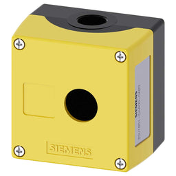 Caja mando 3SU, metal, 22mm, 1 puntos