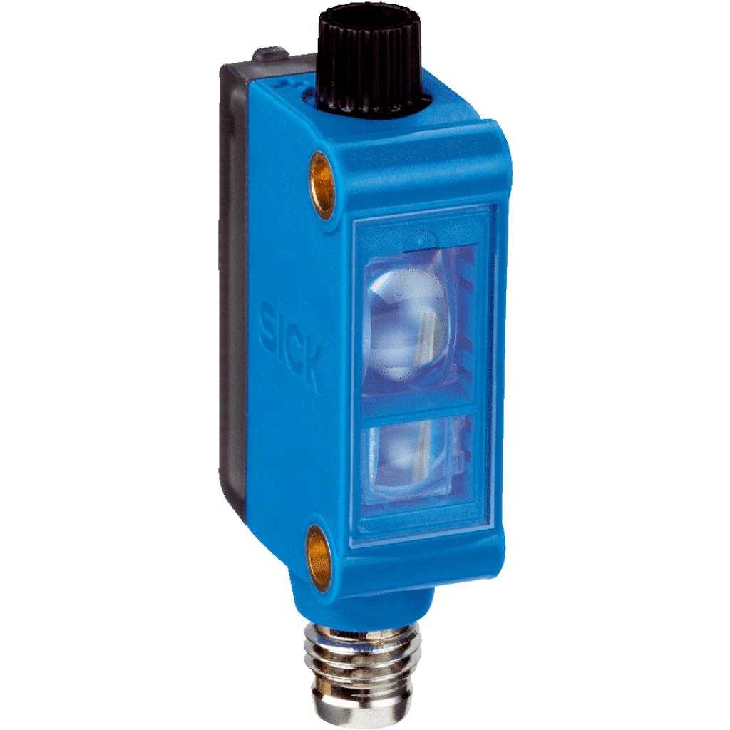 Sensor contraste KTM, LED blanco, 12,5mm, PNP, M8 4P