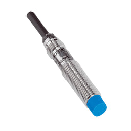 Inductivo IME08, PNP NC, Sn=4 mm corto, no enrasado, C.c. 3 hilos, cable 2 m