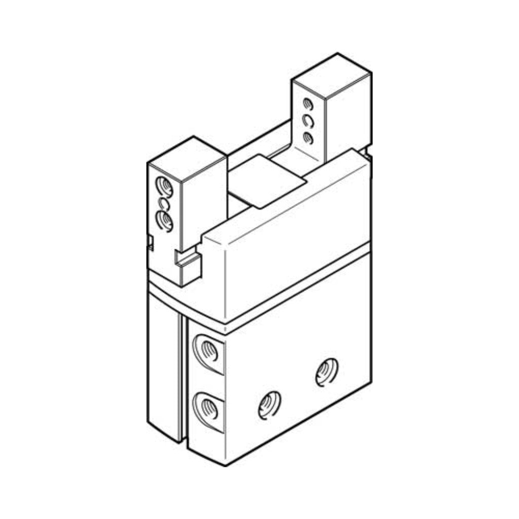 Pinza paralela DHPS 35 mm