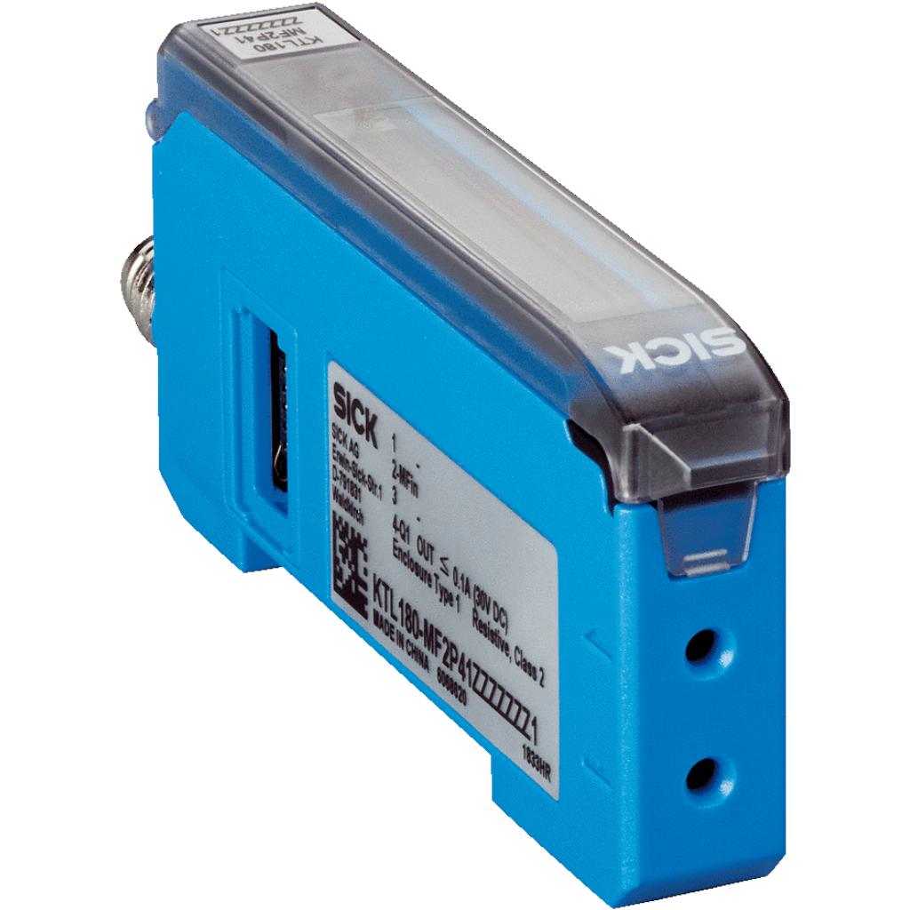 Sensor contraste KTL180, LED blanco, 30mm, NPN, M8 4P
