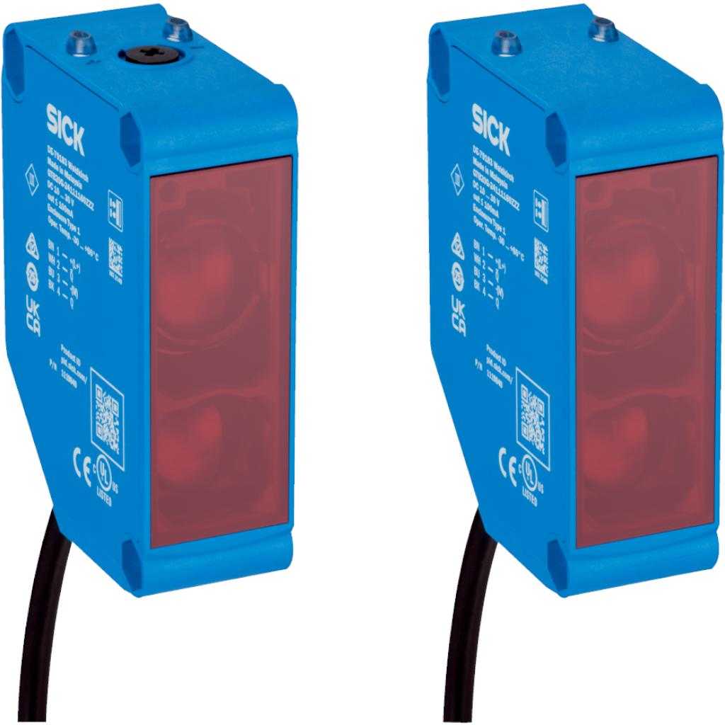 Barrera emisor-receptor GSE20M LED, Relé SPDT, claro/oscuro, cable 5H 2m