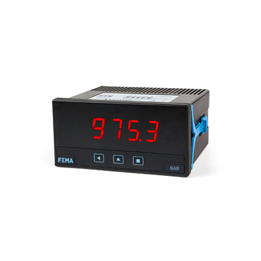 Indicador digital de panel + para señales de proceso +  85 a 265 Vac/dc + 1 relé