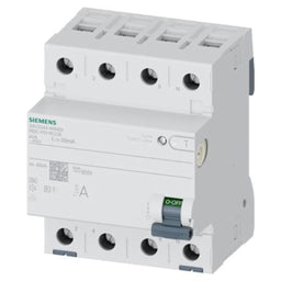 Interruptor diferencial, 4 polos, tipo A, 400V, 40A, 30mA