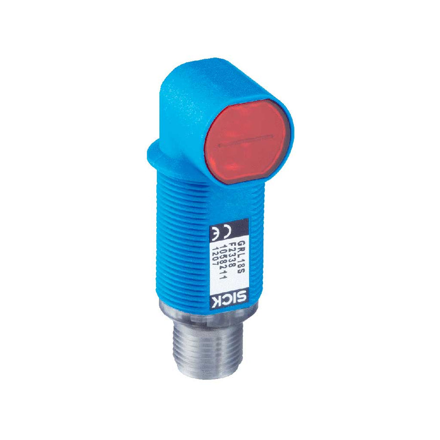 Fotocélula detección sobre objeto GRTE18S LED, PNP, claro/oscuro, M12 4P