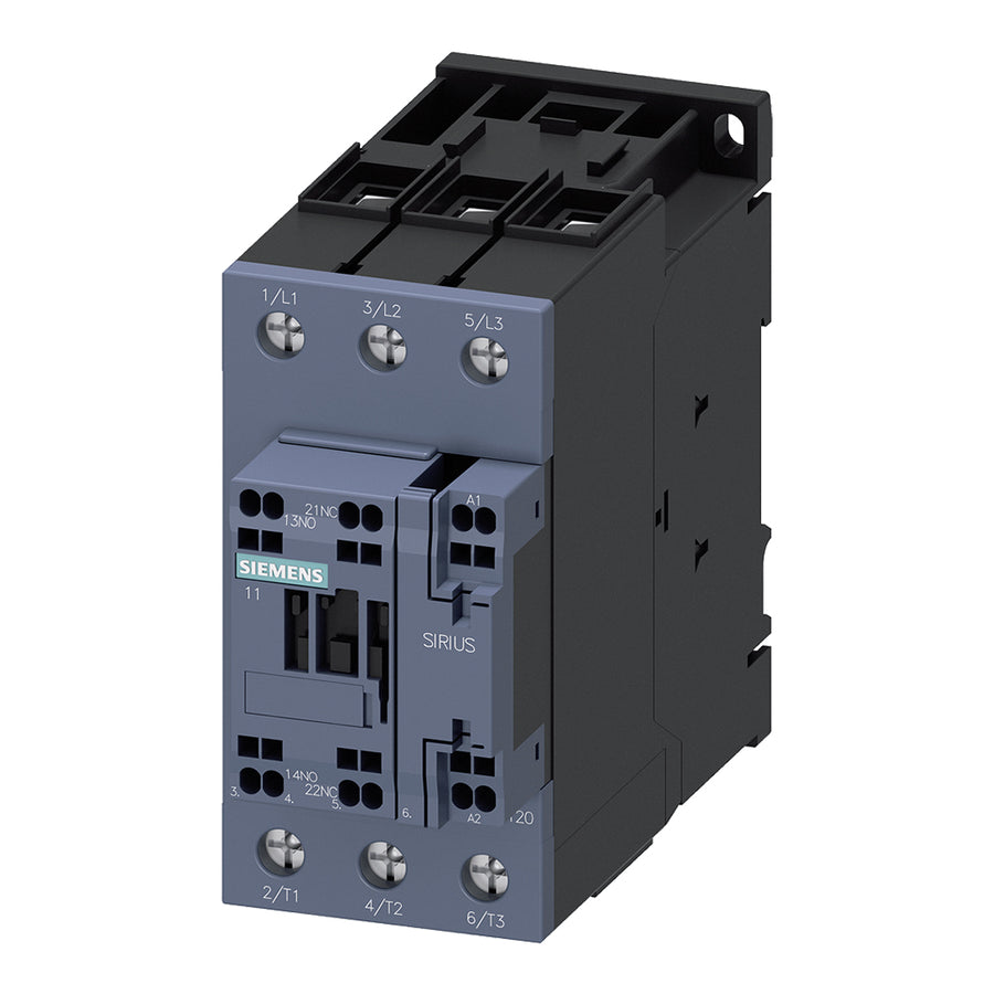 Contactor, 41A, 18,5kW, 24V DC, tam. S2, resorte