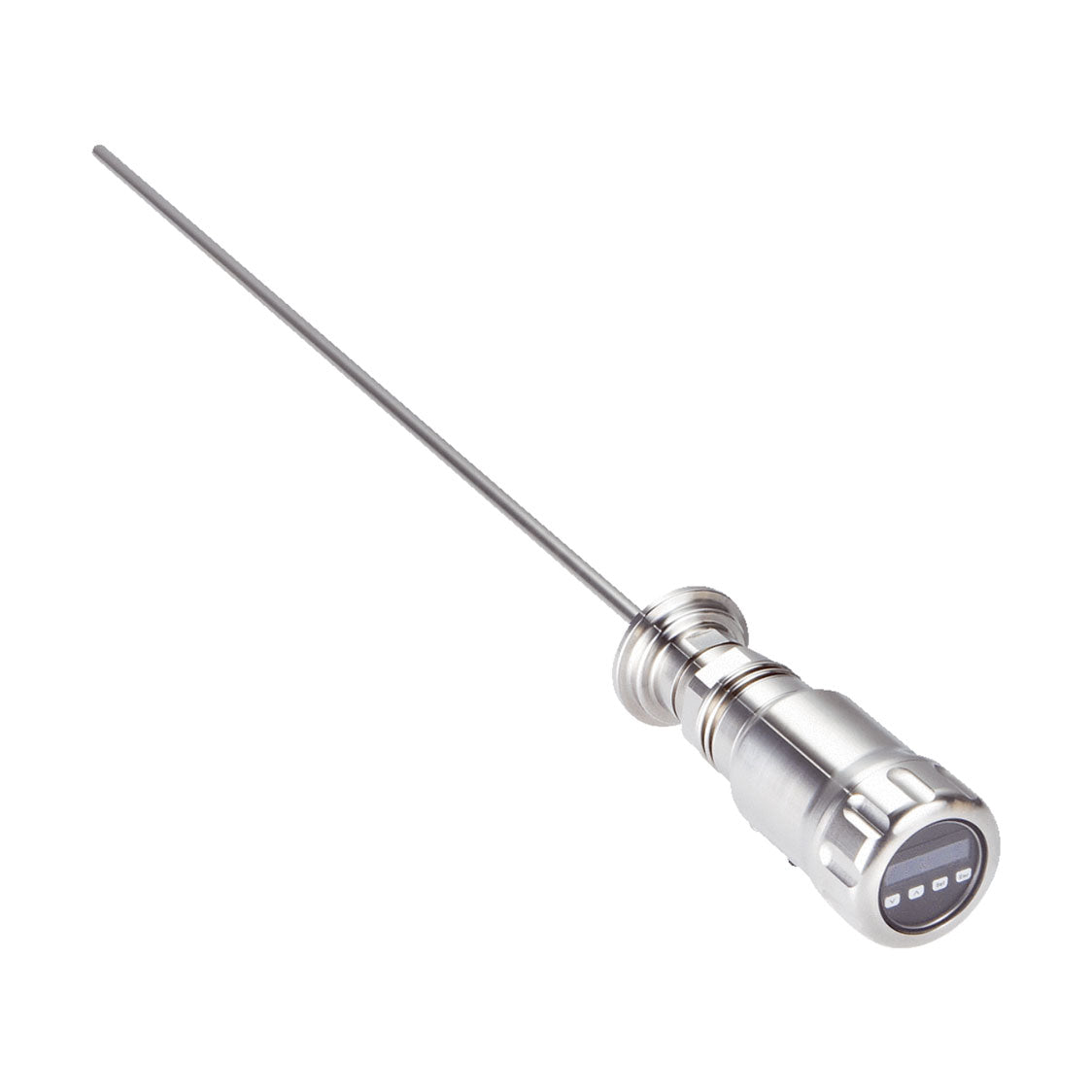 Sensor de nivel LFP Inox, G ¾ A, 1.000mm, Sonda higiénica, 1x PNP + 1x PNP/NPN + 4-20mA, M12 5P
