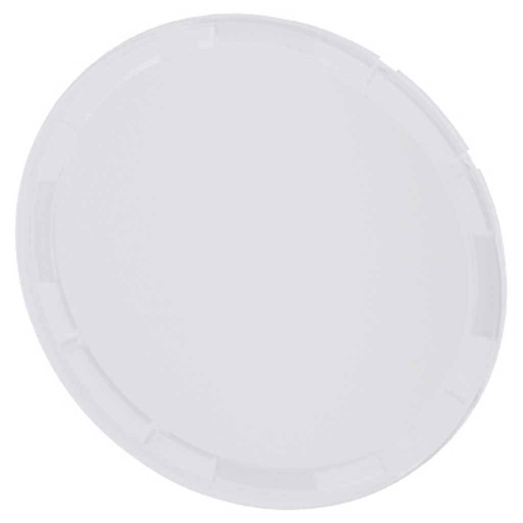 Cabeza pulsador 3SU, blanco, rasante