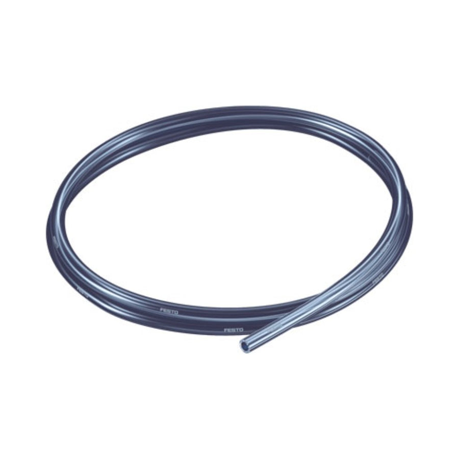 Tubo poliuretano PUN, tubo 6 mm, negro