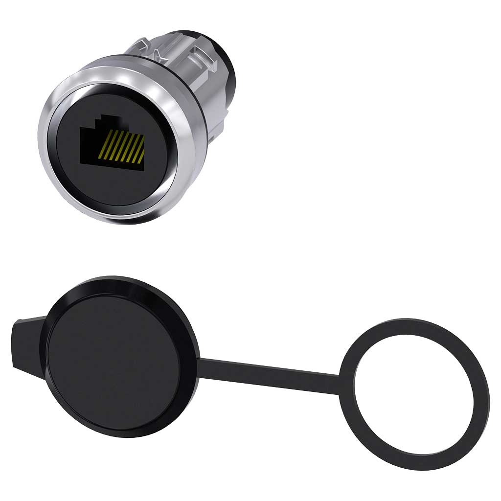 Cabeza pulsador 3SU, 22mm, metal