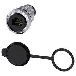 Cabeza pulsador 3SU, 22mm, metal