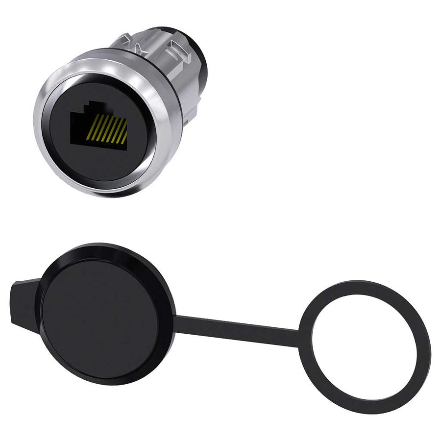 Cabeza pulsador 3SU, 22mm, metal