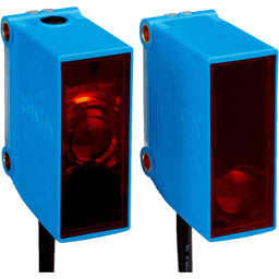 Barrera emisor-receptor GSE10 LED, PNP, claro/oscuro, cable M12 4P 300mm