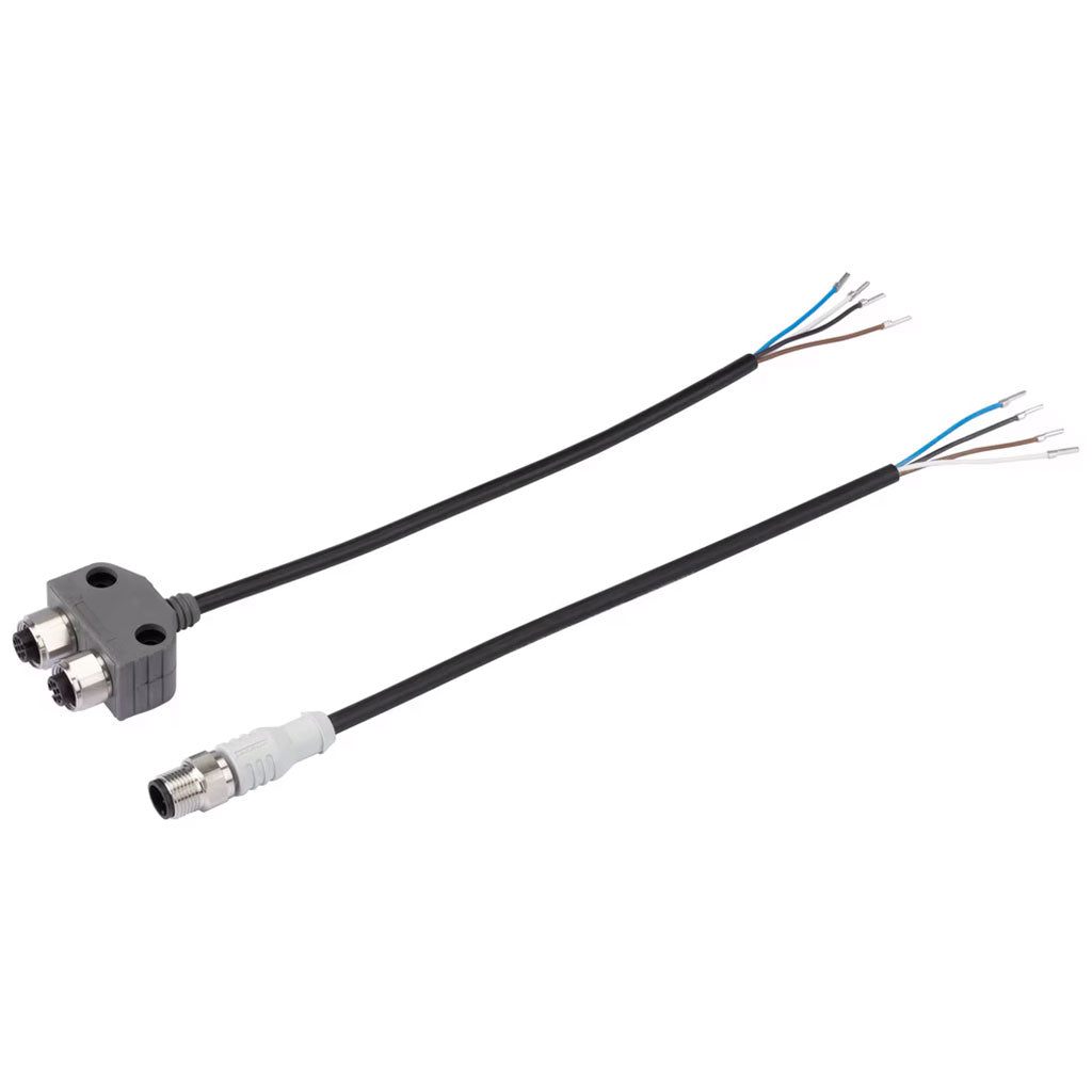 Conector 8Pl Rd M12 Cab 2M - Tipo KK02