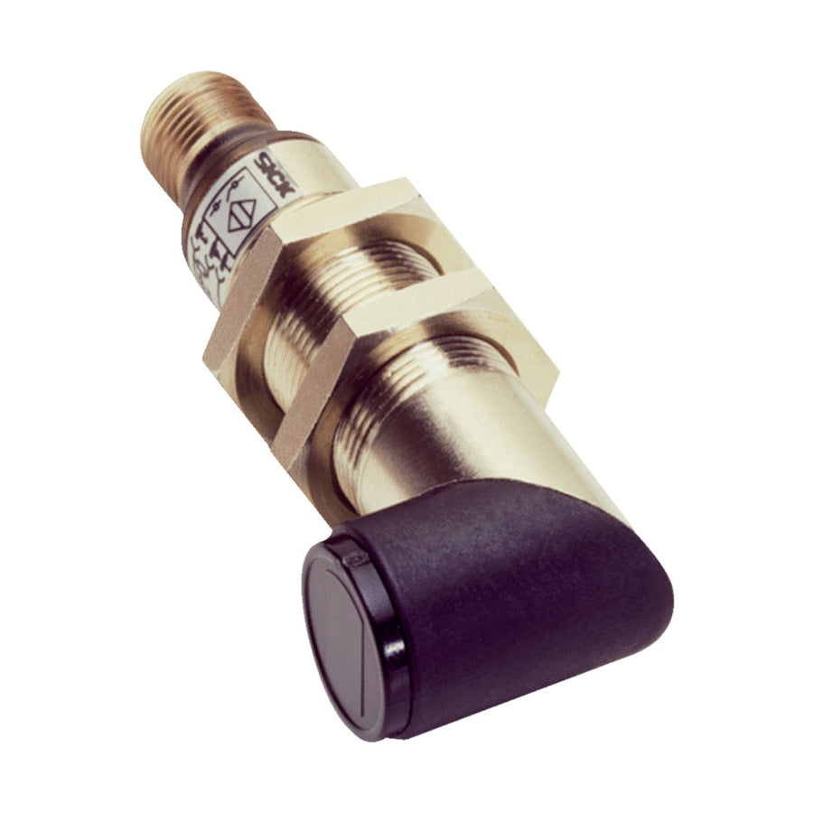 Barrera fotoeléctrica réflex VL18 LED, PNP, claro/oscuro, M12 4P