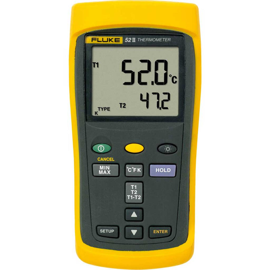 Termómetro digital de doble entrada Fluke 52 II