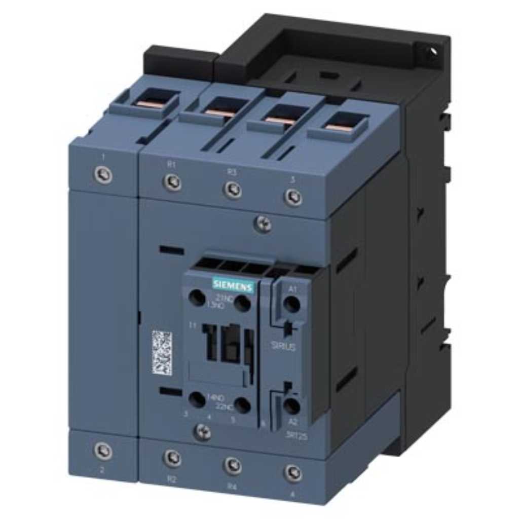 Contactor, 80A, 37kW, 110V AC, tam. S3, tornillo