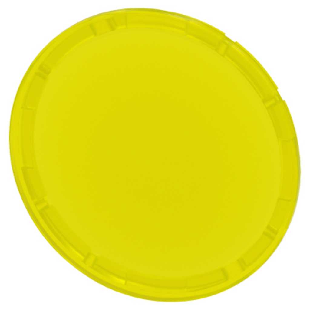 Cabeza pulsador 3SU, amarillo, rasante