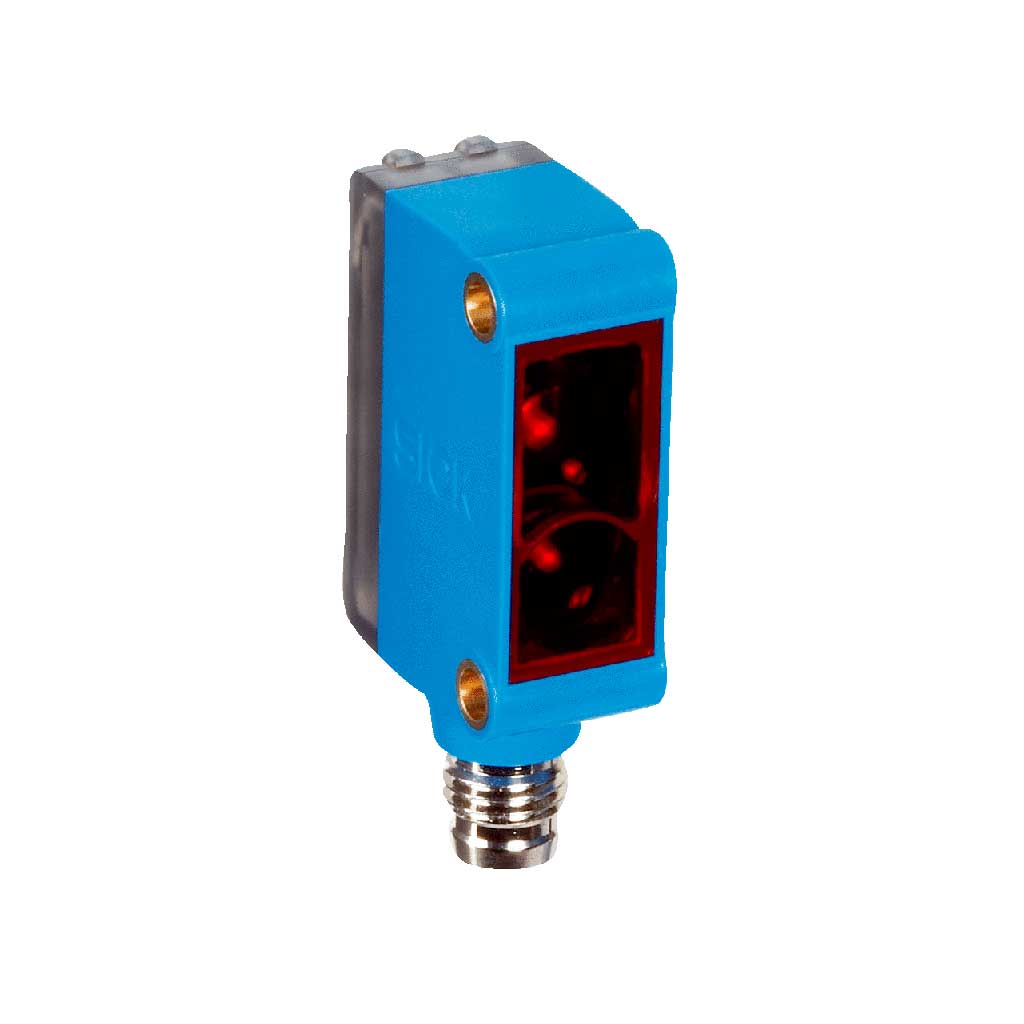 Barrera fotoeléctrica réflex GL6 LED, PNP, claro/oscuro, M8 4P