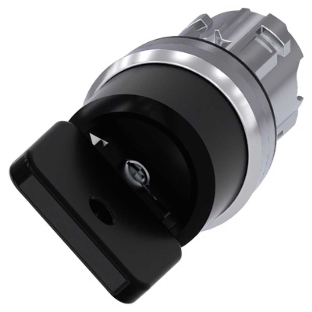 Cabeza llave 3SU, 22mm, metal, negro, con llave