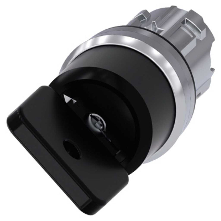 Cabeza llave 3SU, 22mm, metal, negro, con llave