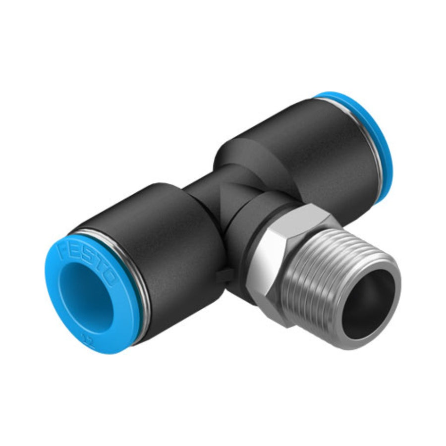 Racor en T QST, 3/8, tubo 12 mm