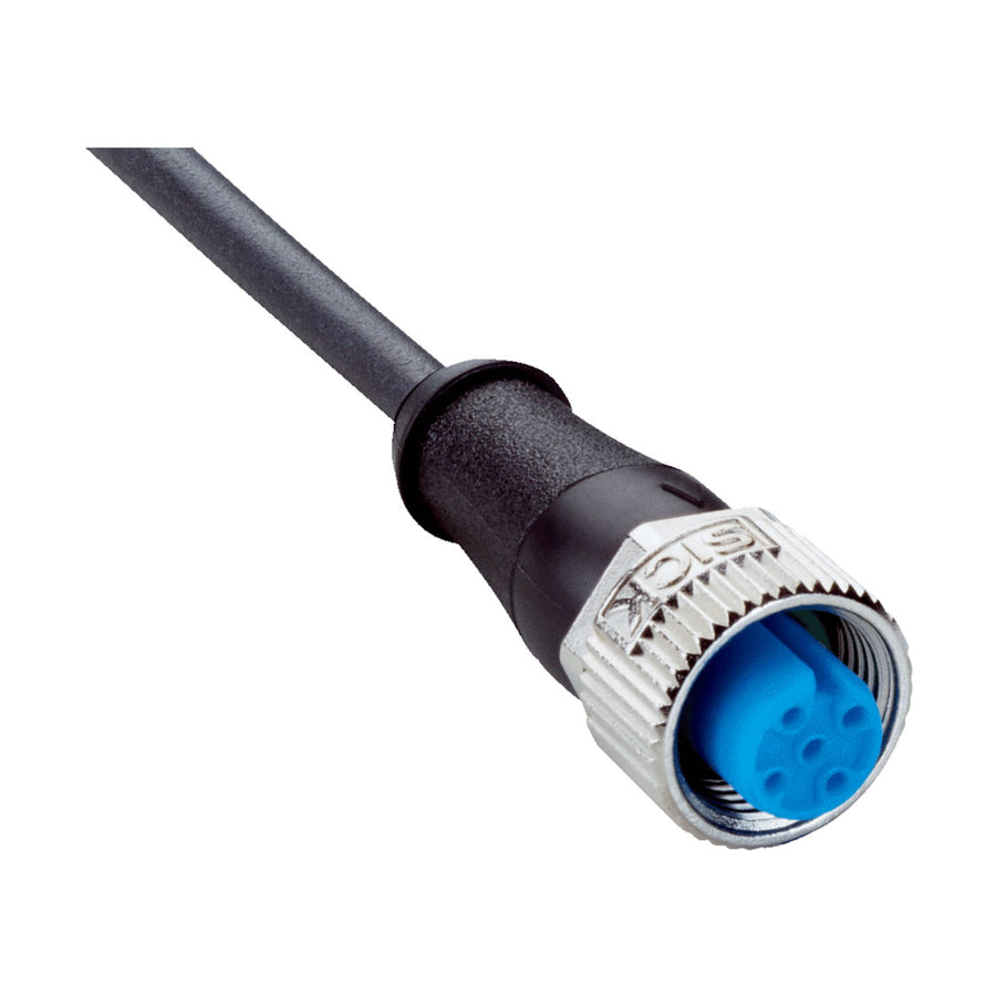 Cable sensor YF2, hembra M12 5P cod.A, abierto, sin apant., 5m 5H PUR