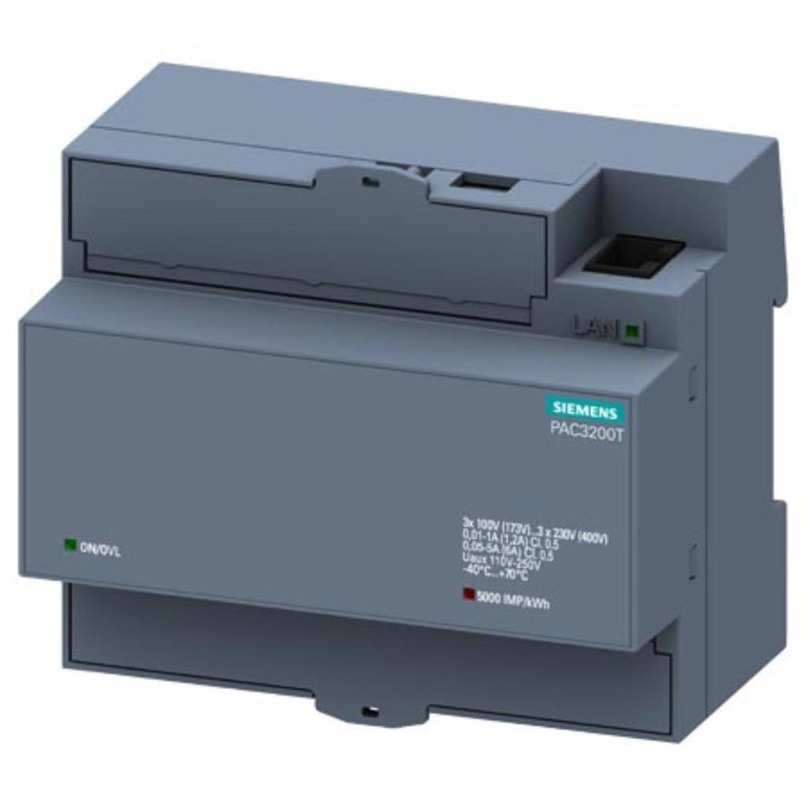 SIE 7KM3200-0CA01-1AA0 SENTRON PAC3200T perfil DIN