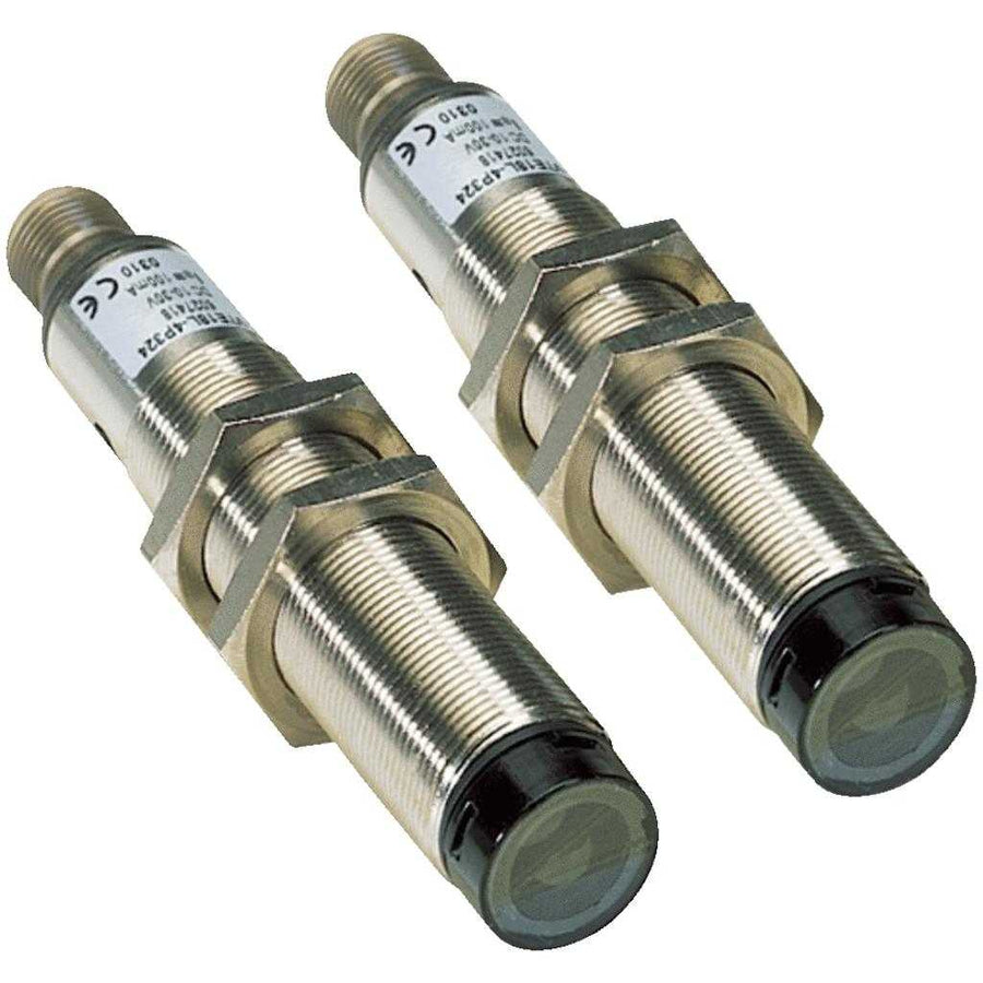 Principio funcional: Barrera emisor-receptor Láser, PNP, oscuro, M12 4P