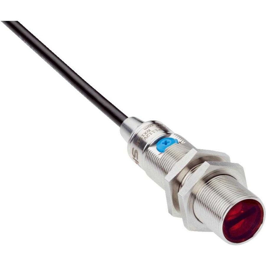 Fotocélula detección sobre objeto GRTE18 LED, NPN, claro/oscuro, cable 4H 2m
