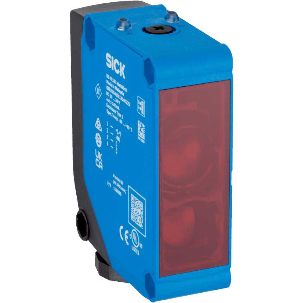 Barrera fotoeléctrica réflex GLD20G LED, Relé SPDT, claro/oscuro, borne 5P
