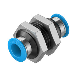 Racor pasamuros QSS, tubo 10 mm