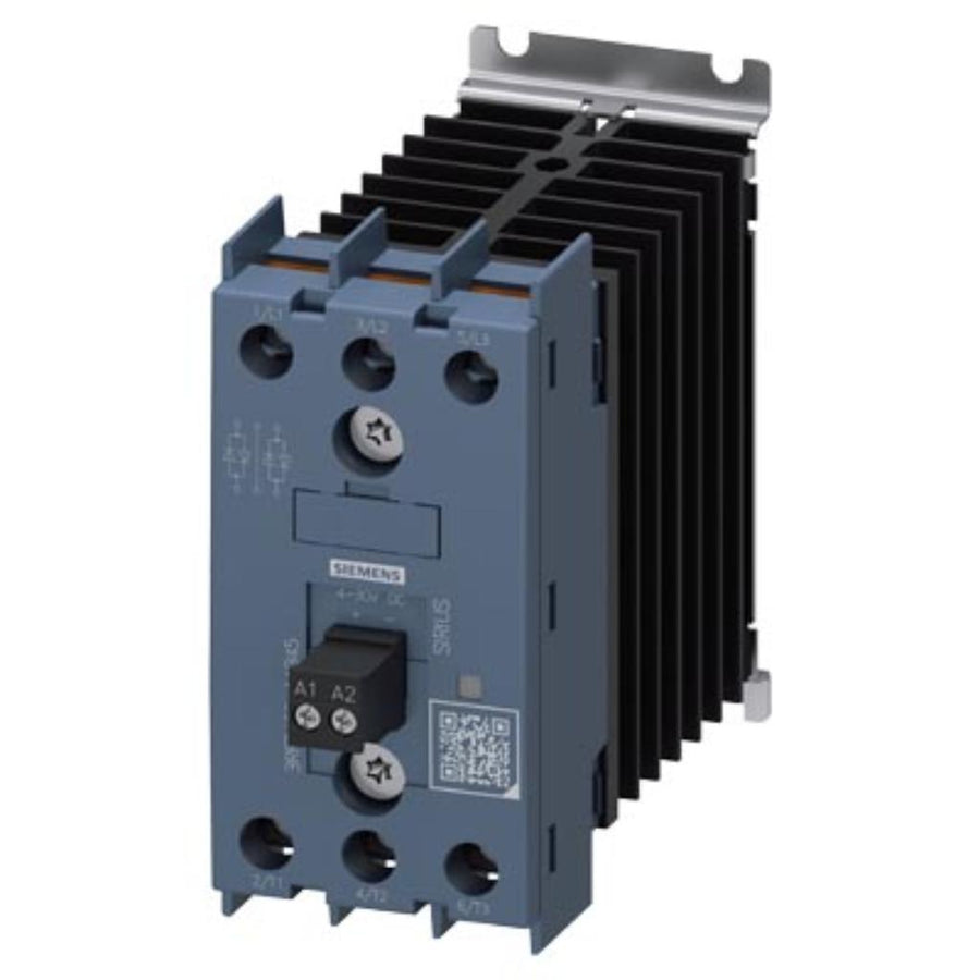 Contactor estático 3RF34, 3 polos AC-1, 20 A, 48-600 V / 4-30 V DC