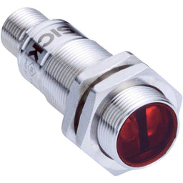 Barrera fotoeléctrica réflex GRL18S LED, NPN, claro/oscuro, M12 4P