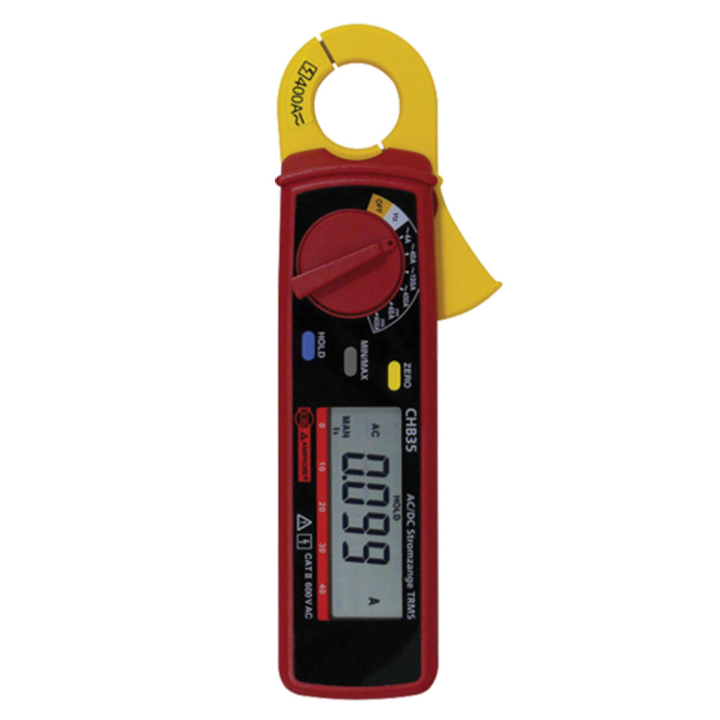 CHB15-D Pinza amperimétrica de CA/CC, 200 A, mordaza 23 mm