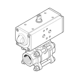 Válvula de bola VZBA 1.1/2"