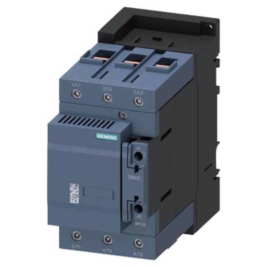 Contactor condensador, 75kVAr, 20-33V AC, tam. S3, tornillo