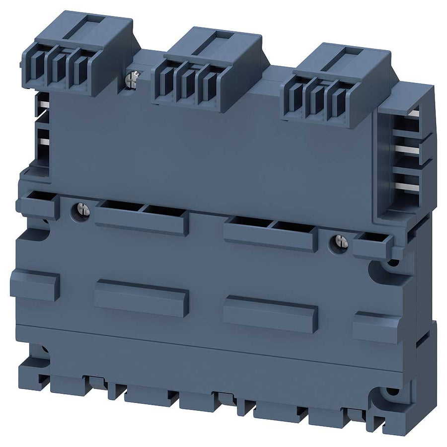 Embarrado trifásico incluido conector de ampliación para 3 interruptores automáticos Tamaños S00 ...