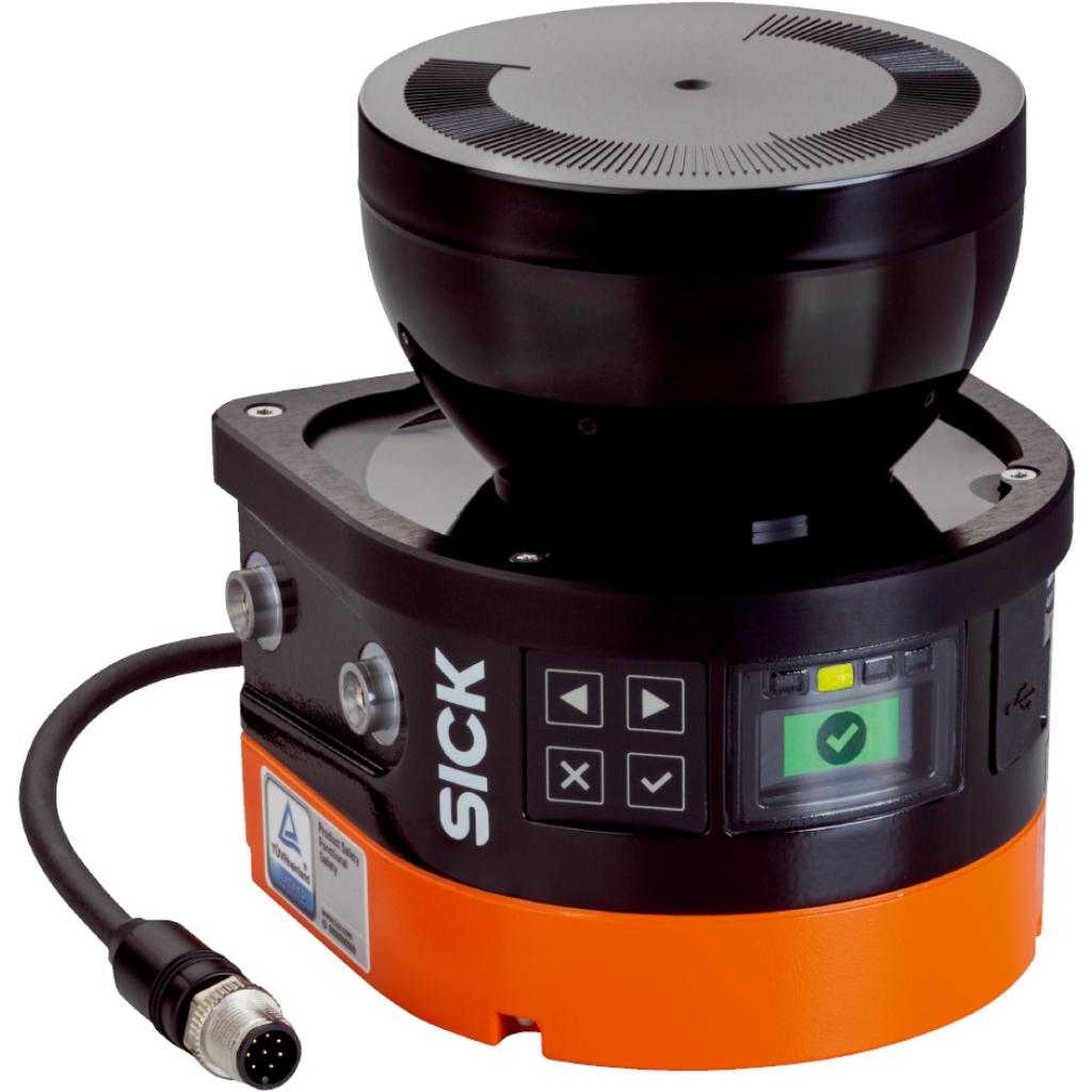 Escáner láser seg. outdoorScan3, Sensor inclusive c, 4m, 275°, M12