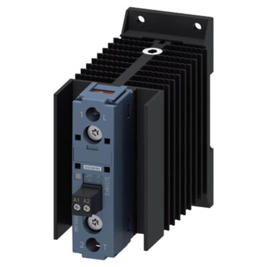 Contactor estático 3RF33, 1 polo AC-1, 50 A, 48-600 V / 24 V
