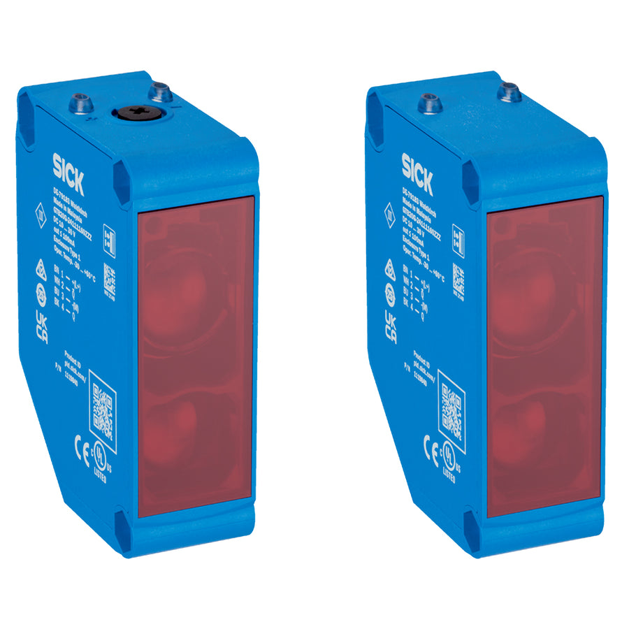 Barrera emisor-receptor GSE20G LED, PNP/NPN, claro/oscuro, M12 4P