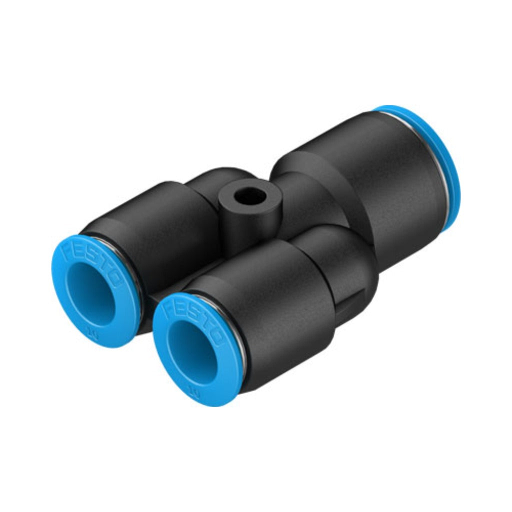 Racor en Y QSY, tubo 12 a 10 mm