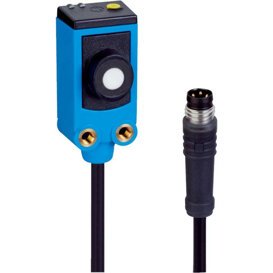 Sensor ultrasonido UC4, IO-Link, Recto, 1 x en contr, M8 3P