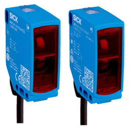 Barrera emisor-receptor WSE16P LED, PNP/NPN, claro/oscuro, cable 4H 2m